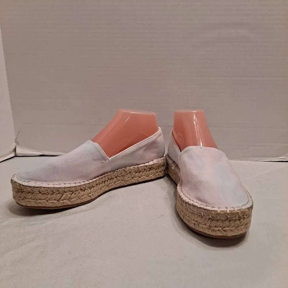 Splendid Womens Laney Espadrille Slip On Shoe Size 9 Pastel Tie Dye